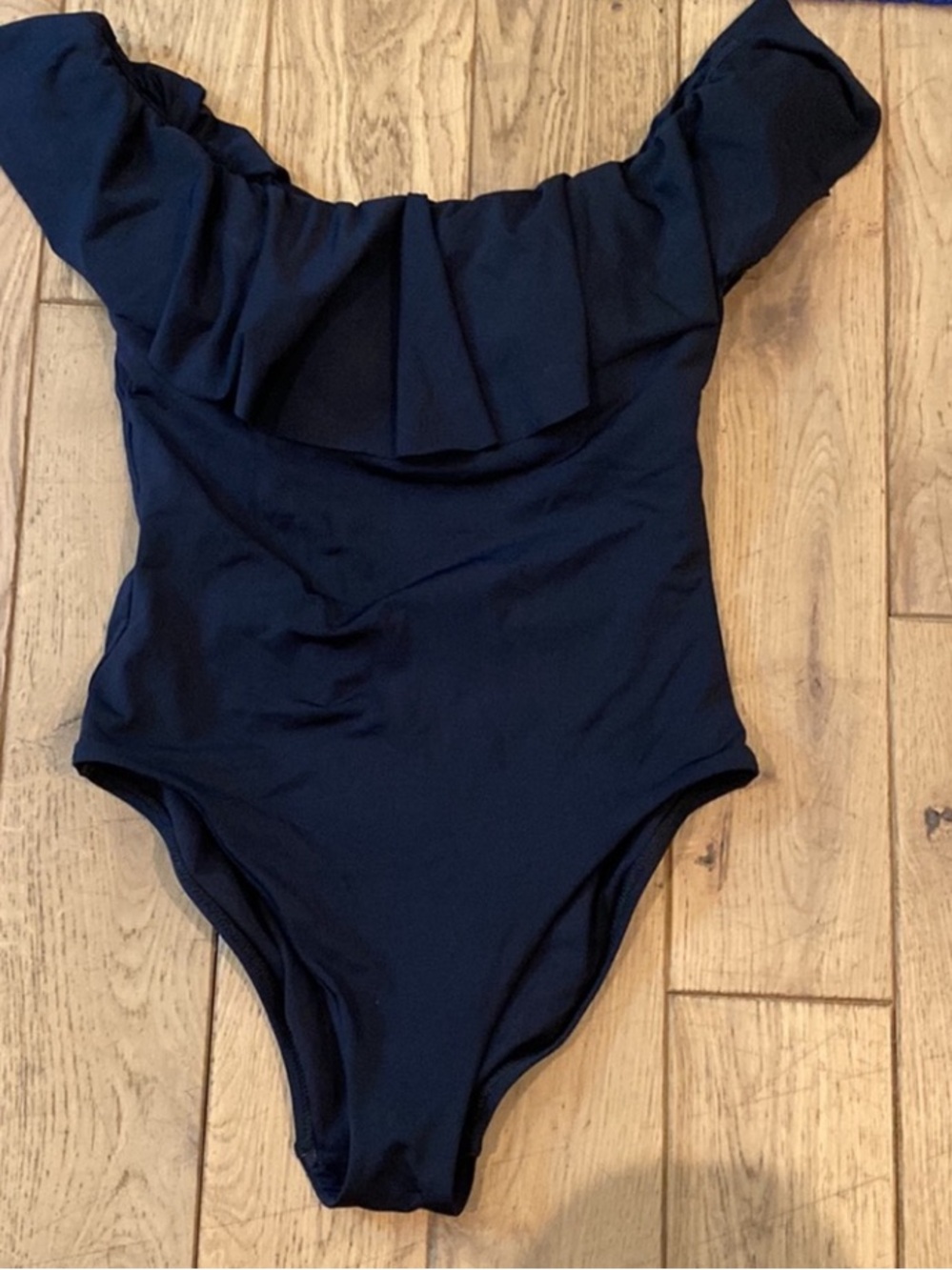 Trina Turk off the shoulder Bathing Suit